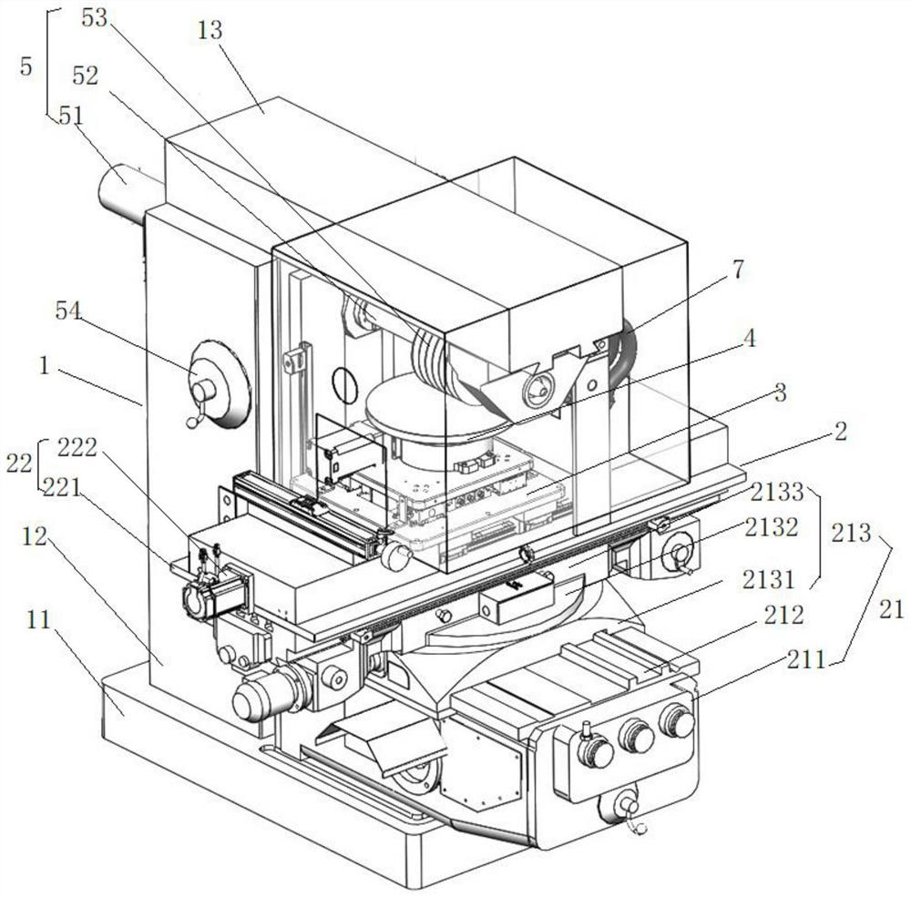 Multi-direction and multi-station grooving production line and working method thereof