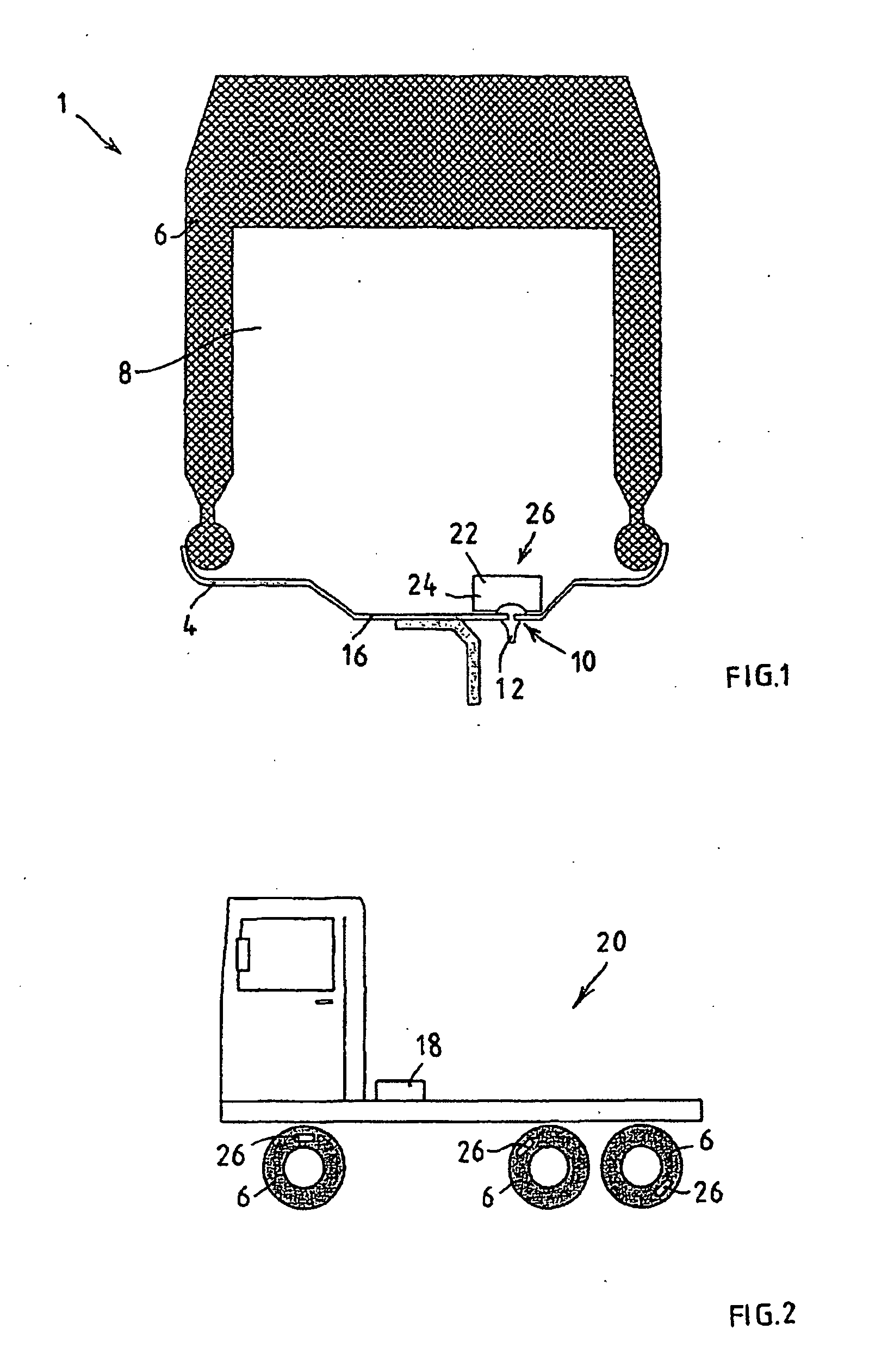 Tire pressure monitoring system having a test function for the sensor module