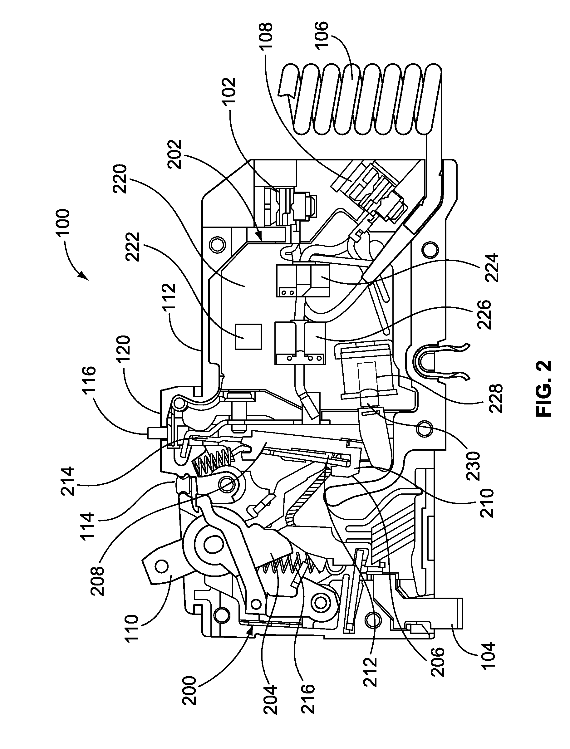 Circuit Breaker With Bistable Display