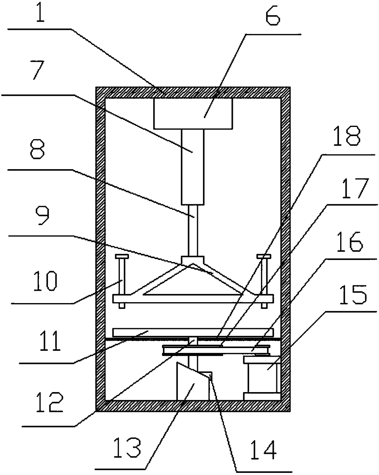 Medicinal liquid shaking device