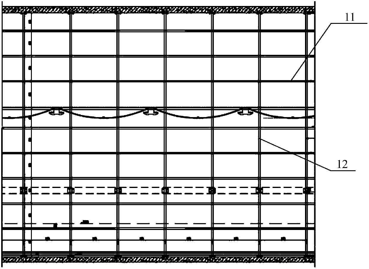 Wall aluminum plate system and its installation method