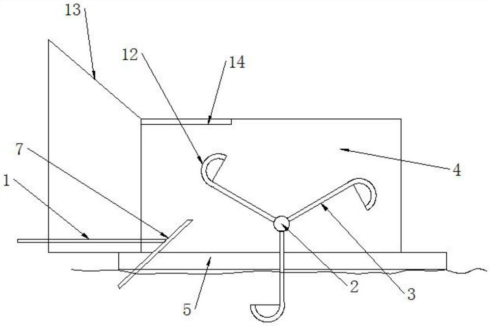 Wind power water stirring vehicle