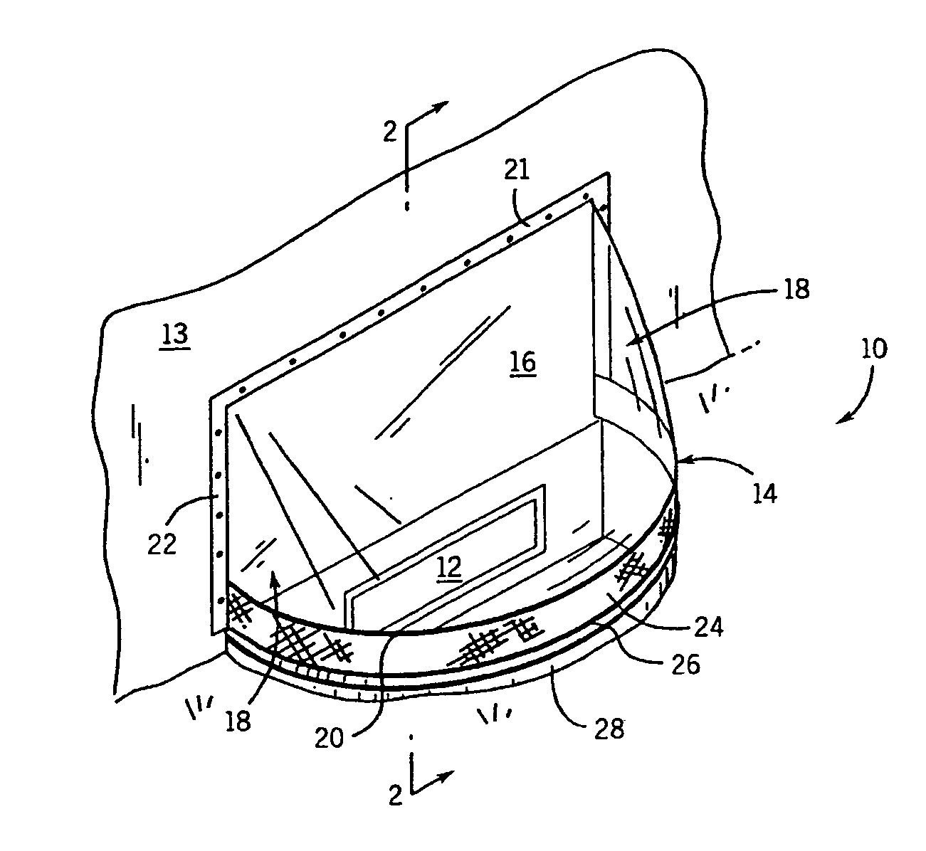 Basement window shield with integrated vent