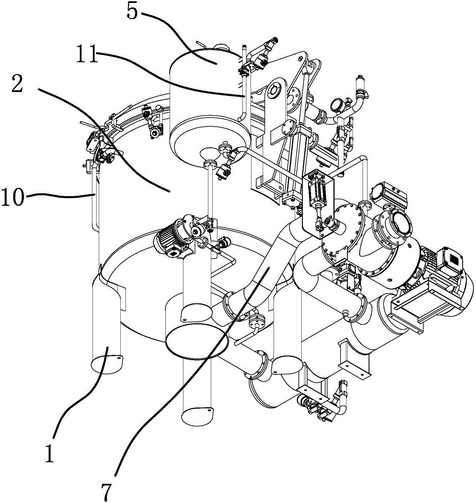 Dyeing machine for yarns