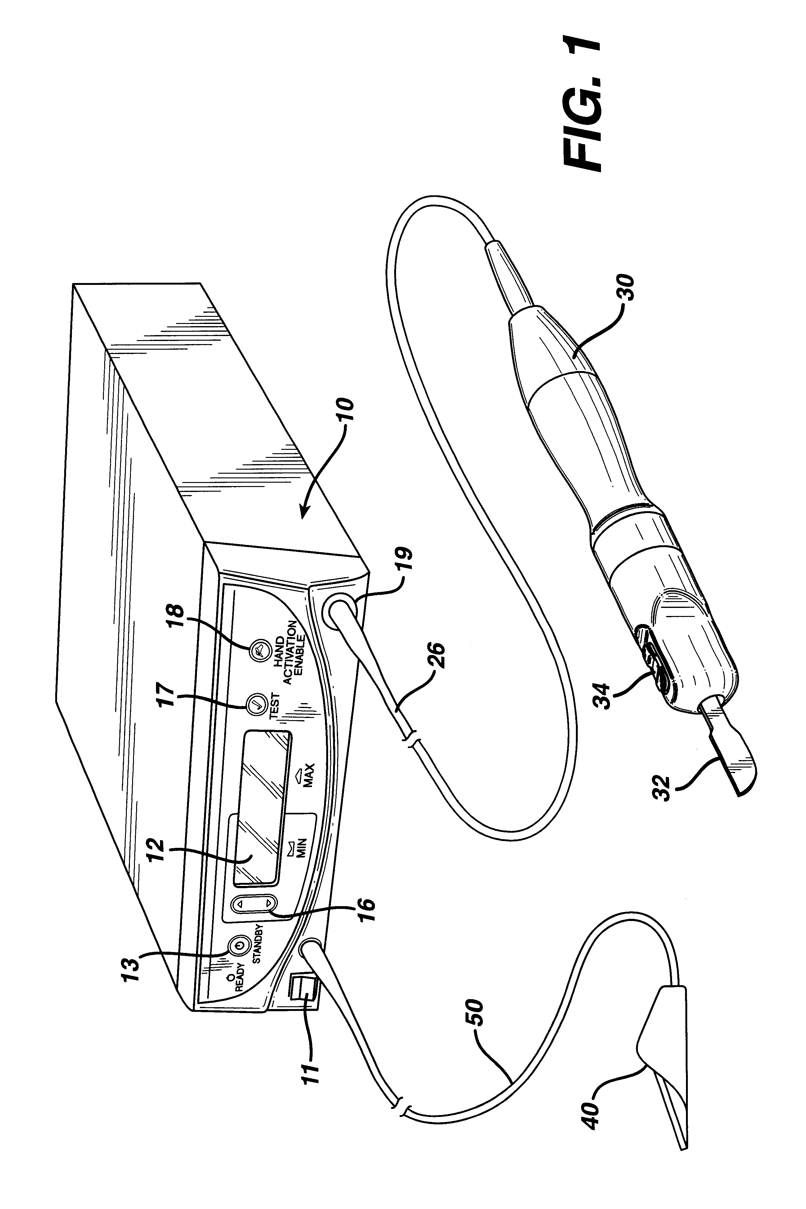 Apparatus and method for altering generator functions in an ultrasonic surgical system