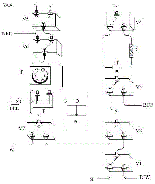 Detection device and detection method of nitrite or nitrate content