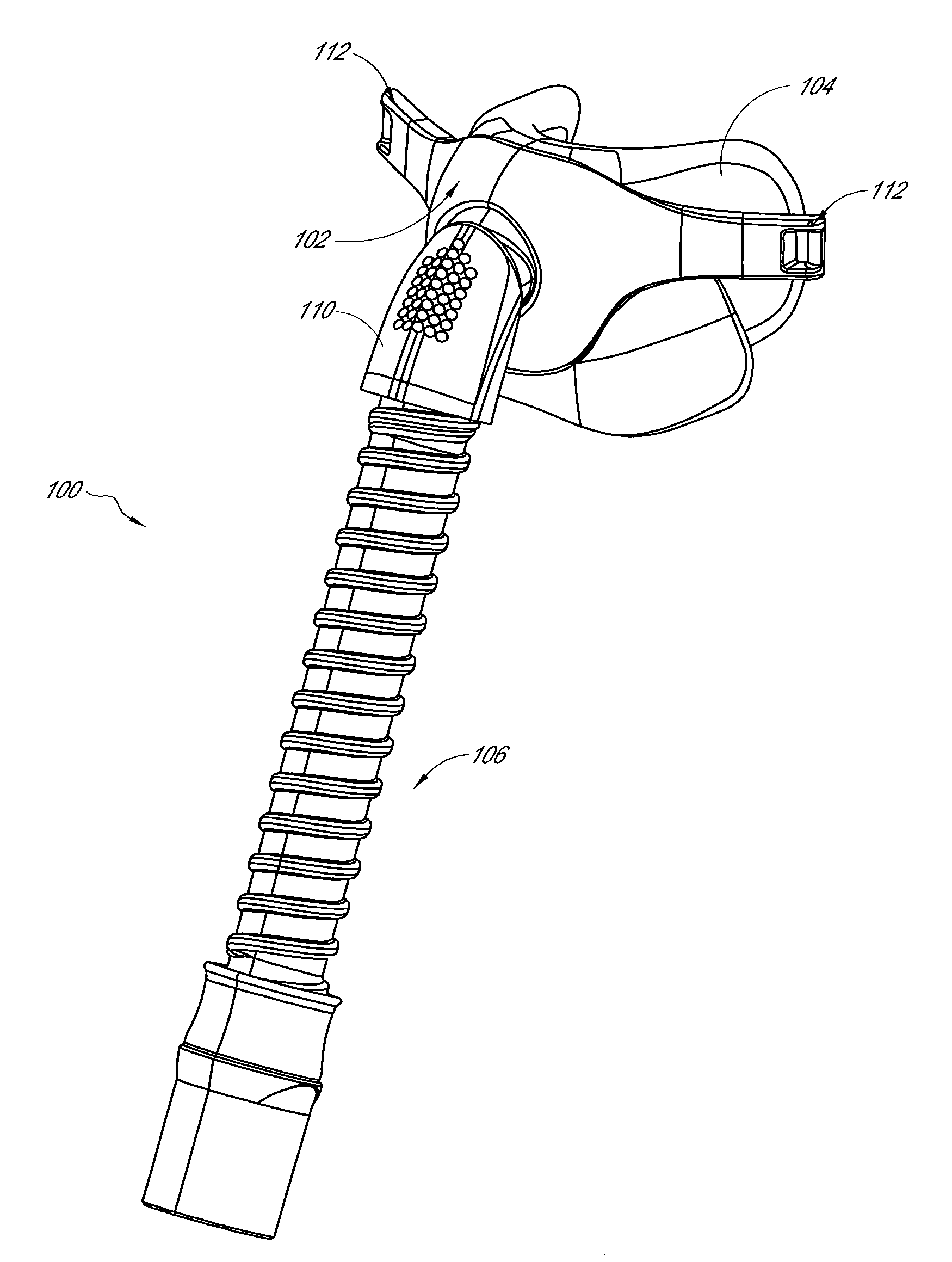 Automatically adjusting headgear for patient interface