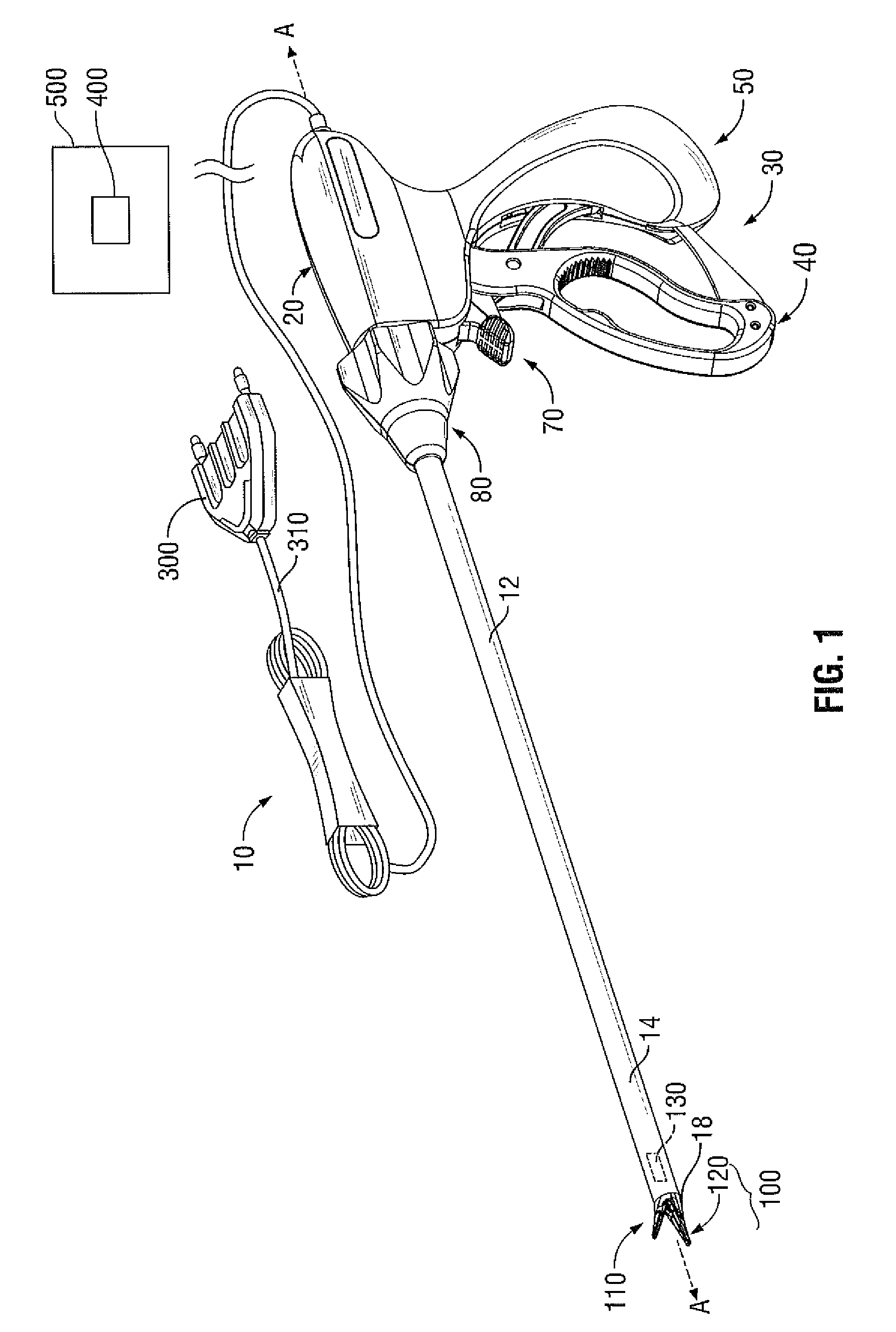 Apparatus, system, and method for performing an electrosurgical procedure