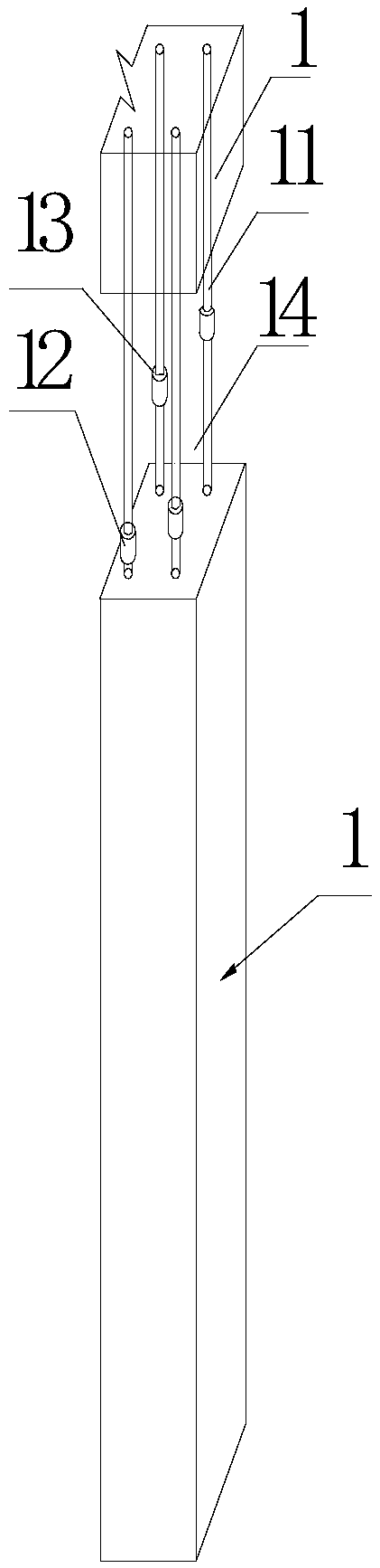 Cavity plate component for stress island floor system