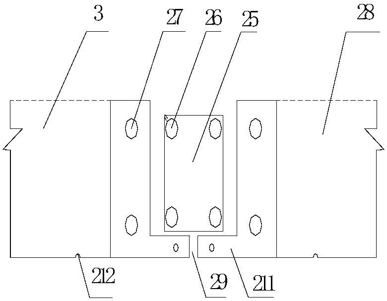 Cavity plate component for stress island floor system