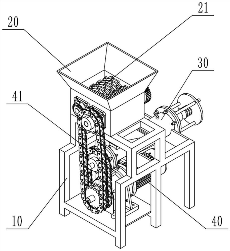 Kitchen waste treatment device