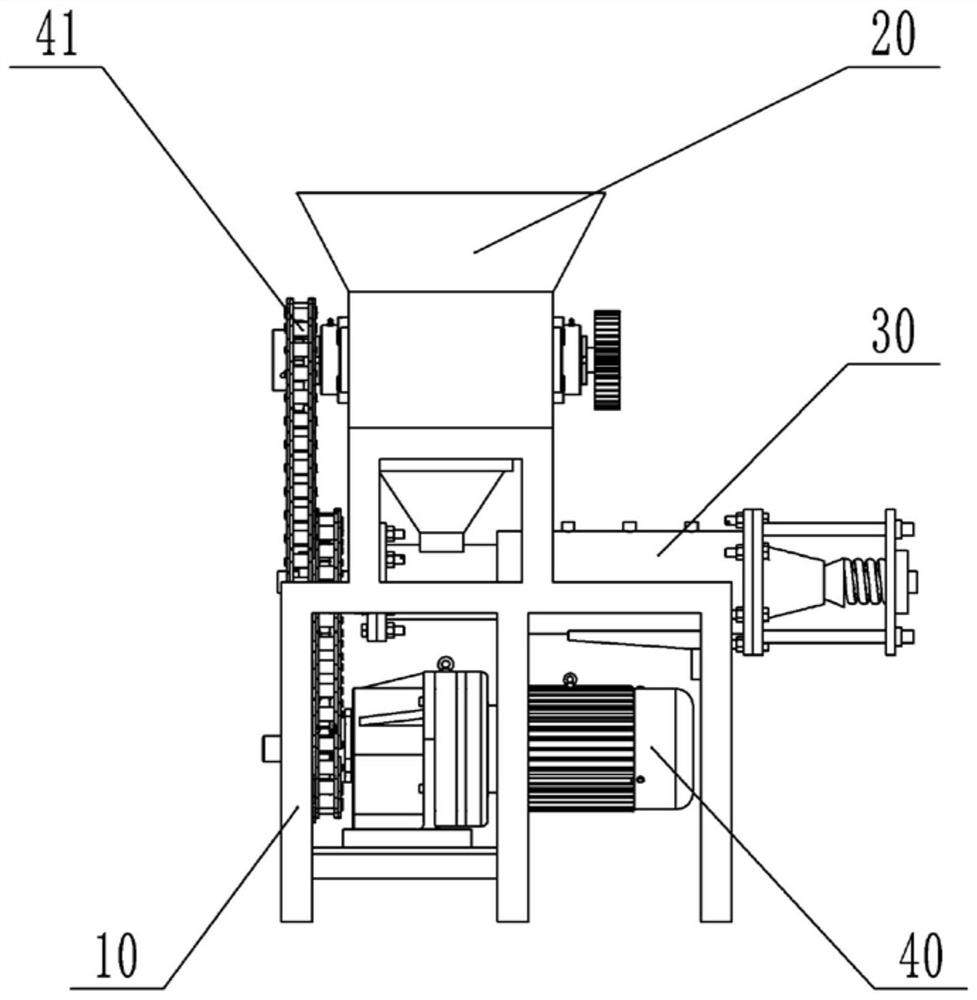 Kitchen waste treatment device