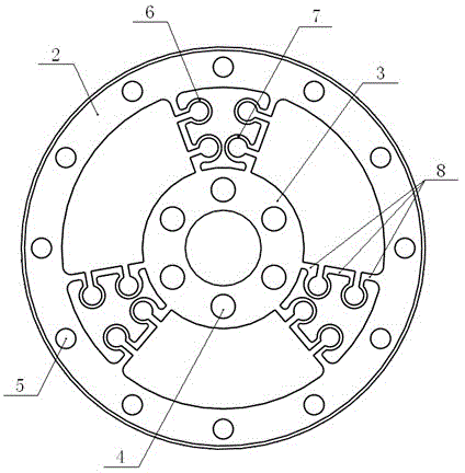 Planar torsion spring suitable for robot joints