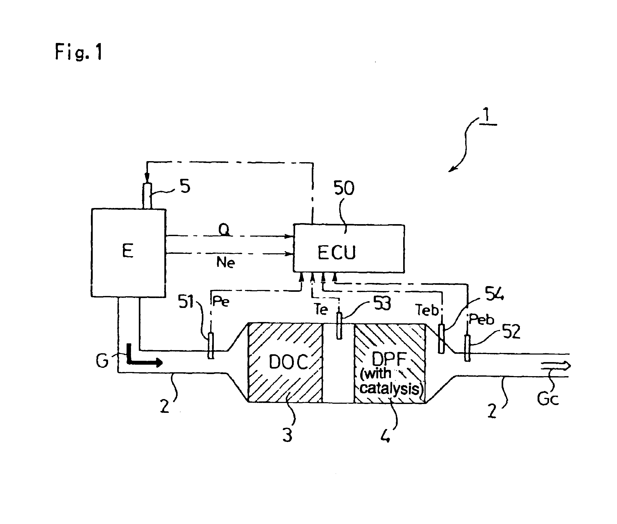 Regenerative control method for continuous regenerative diesel particulate filter device