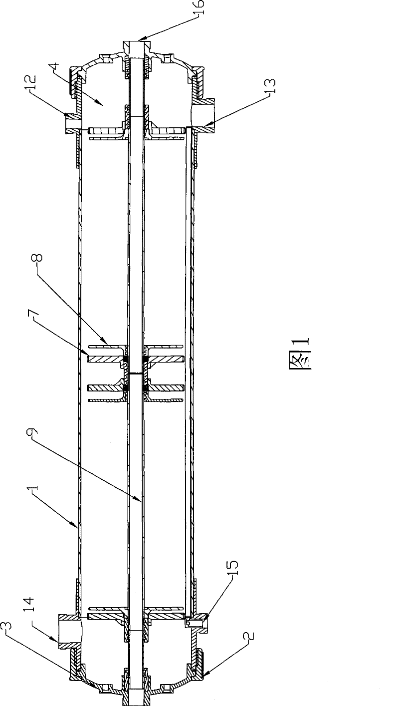 Circular plate type super-filter