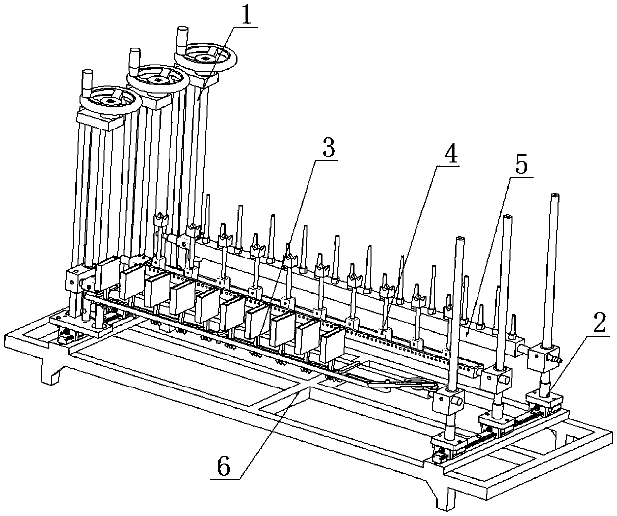 Combined lifting type pipe fitting welding device