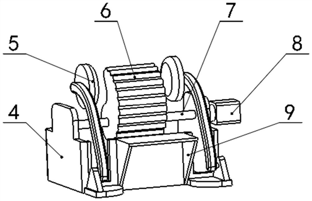 Cervical vertebra treatment massage device