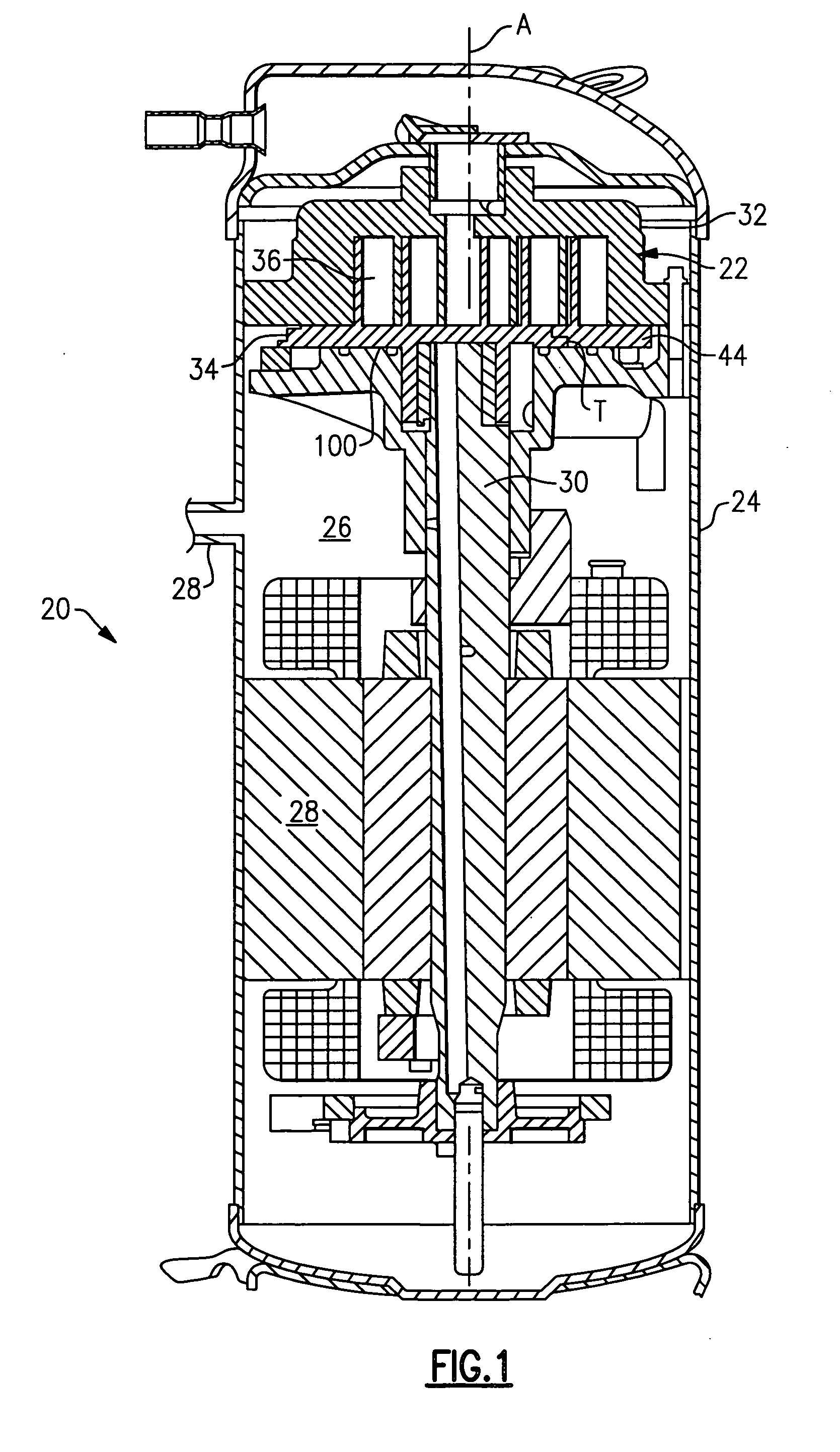 Ductile cast iron scroll compressor