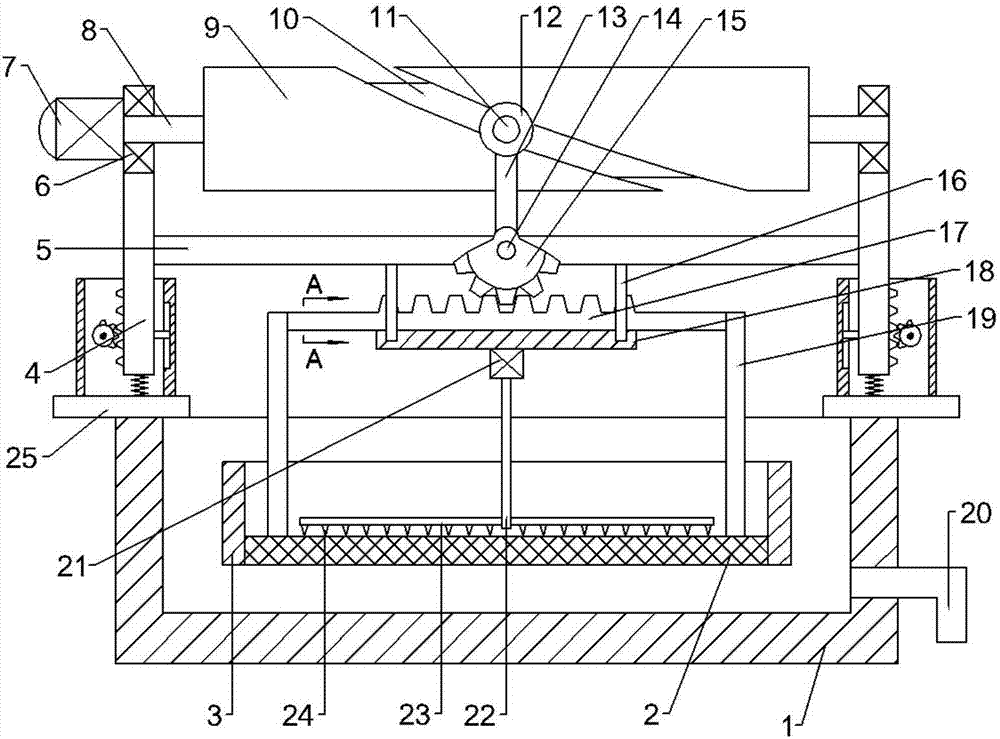 Multidirectional gravel classifying equipment for building operations