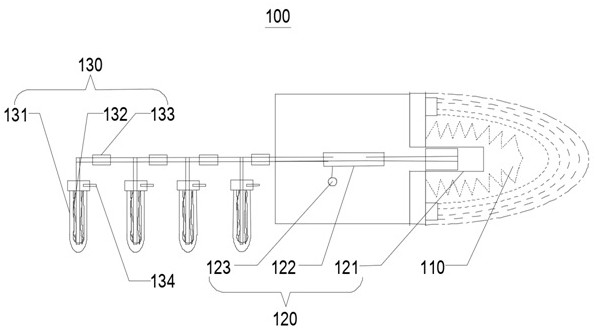 Sewage collection device for monitoring viruses and bacteria