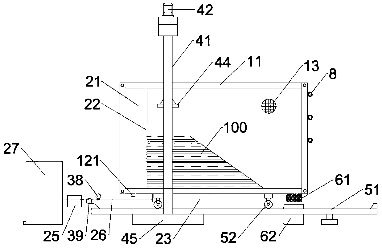 Multifunctional slope model test device