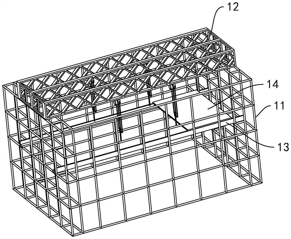 An integral hoisting method for caissons in ancient buildings