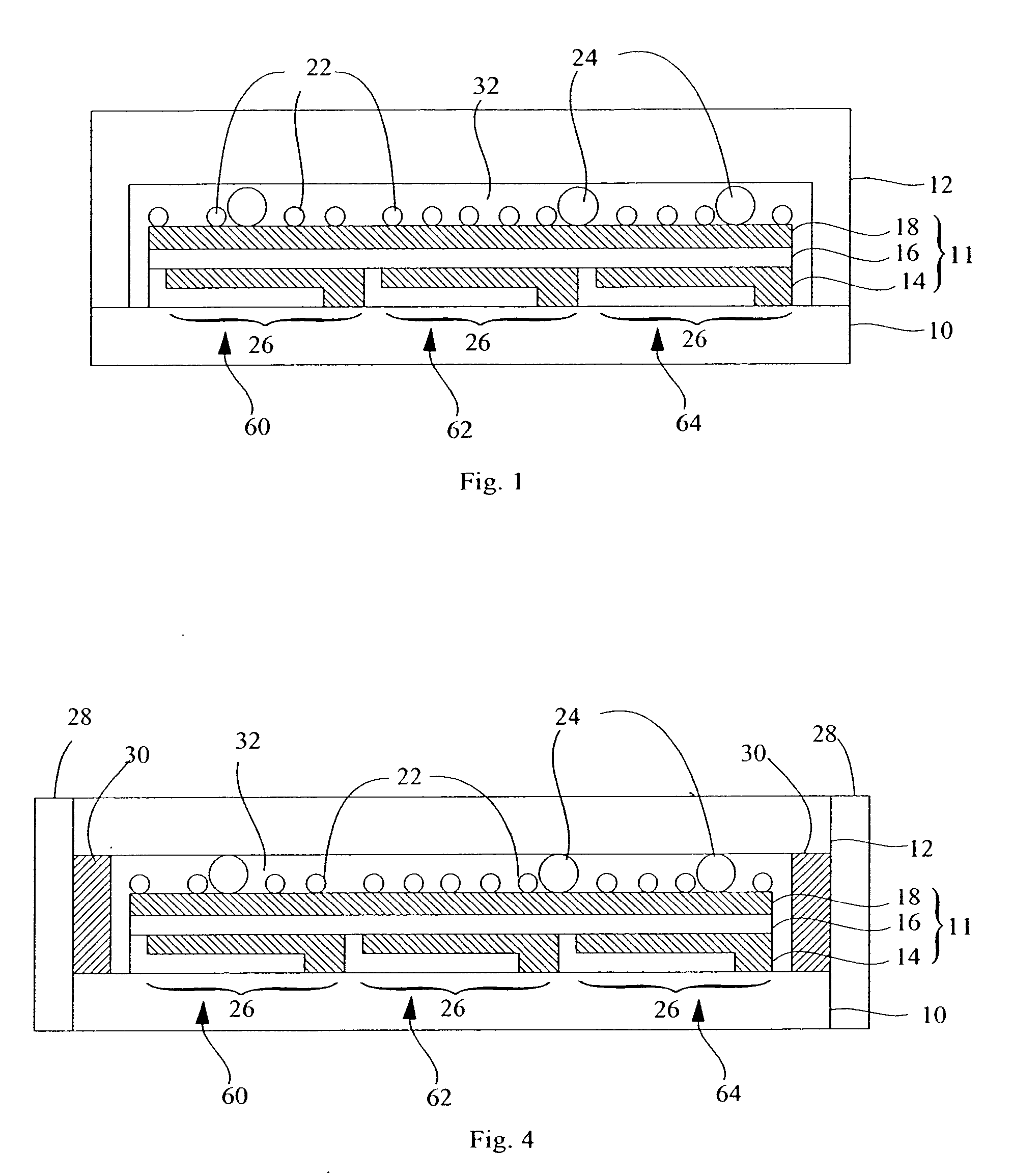 OLED device with improved efficiency and robustness