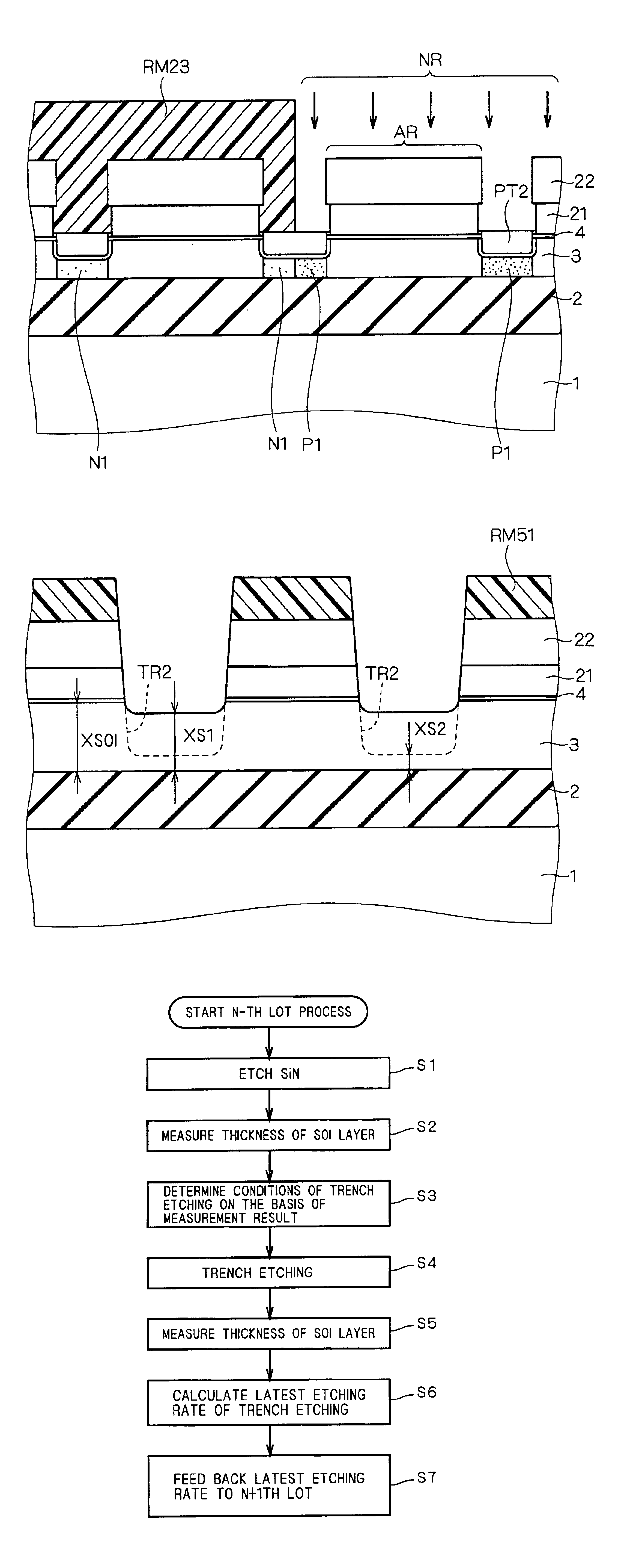 Method of manufacturing semiconductor device having trench isolation