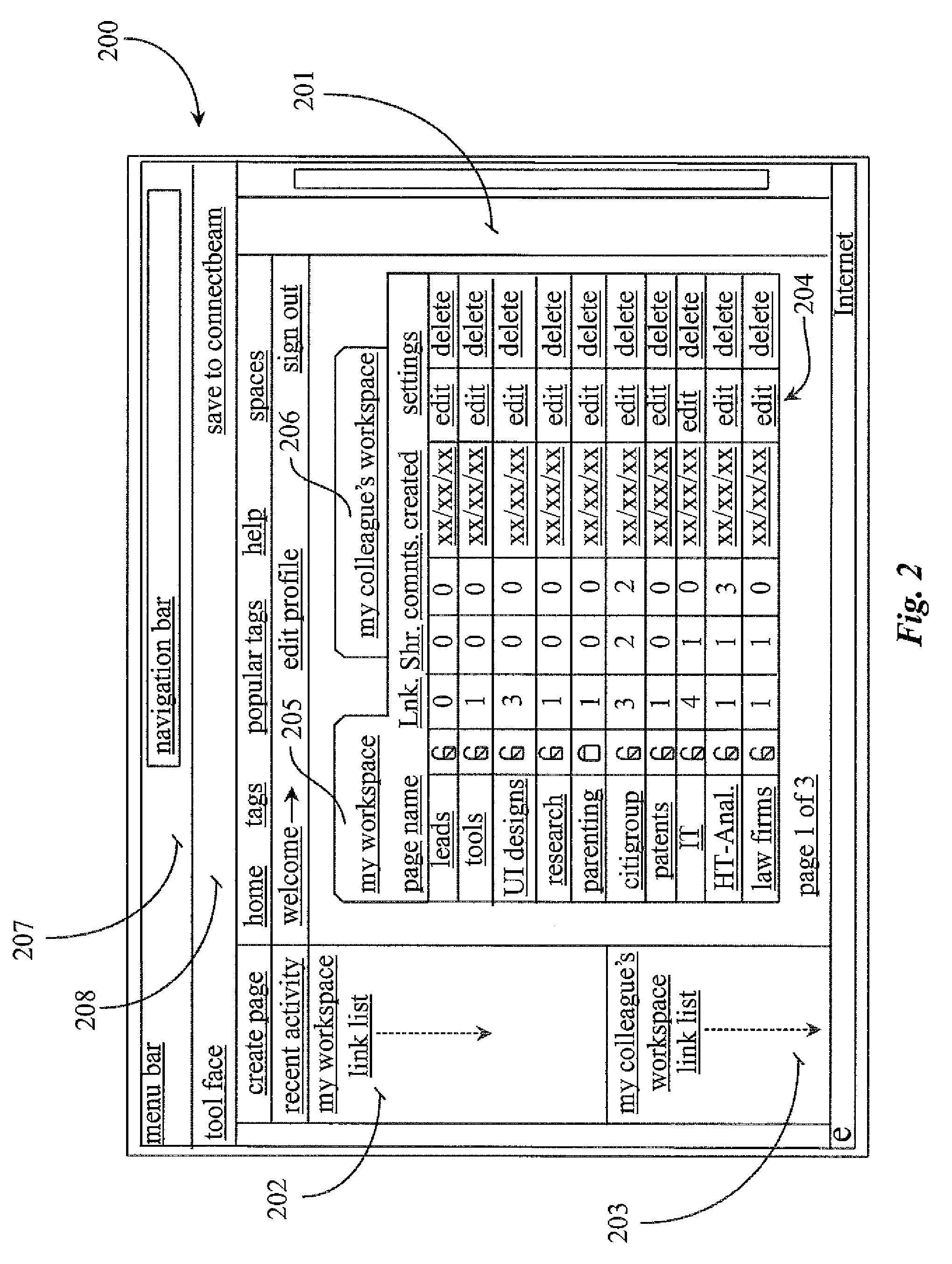 Knowledge Management System with Collective Search Facility