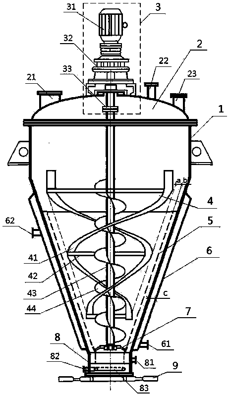 Multifunctional reaction tank