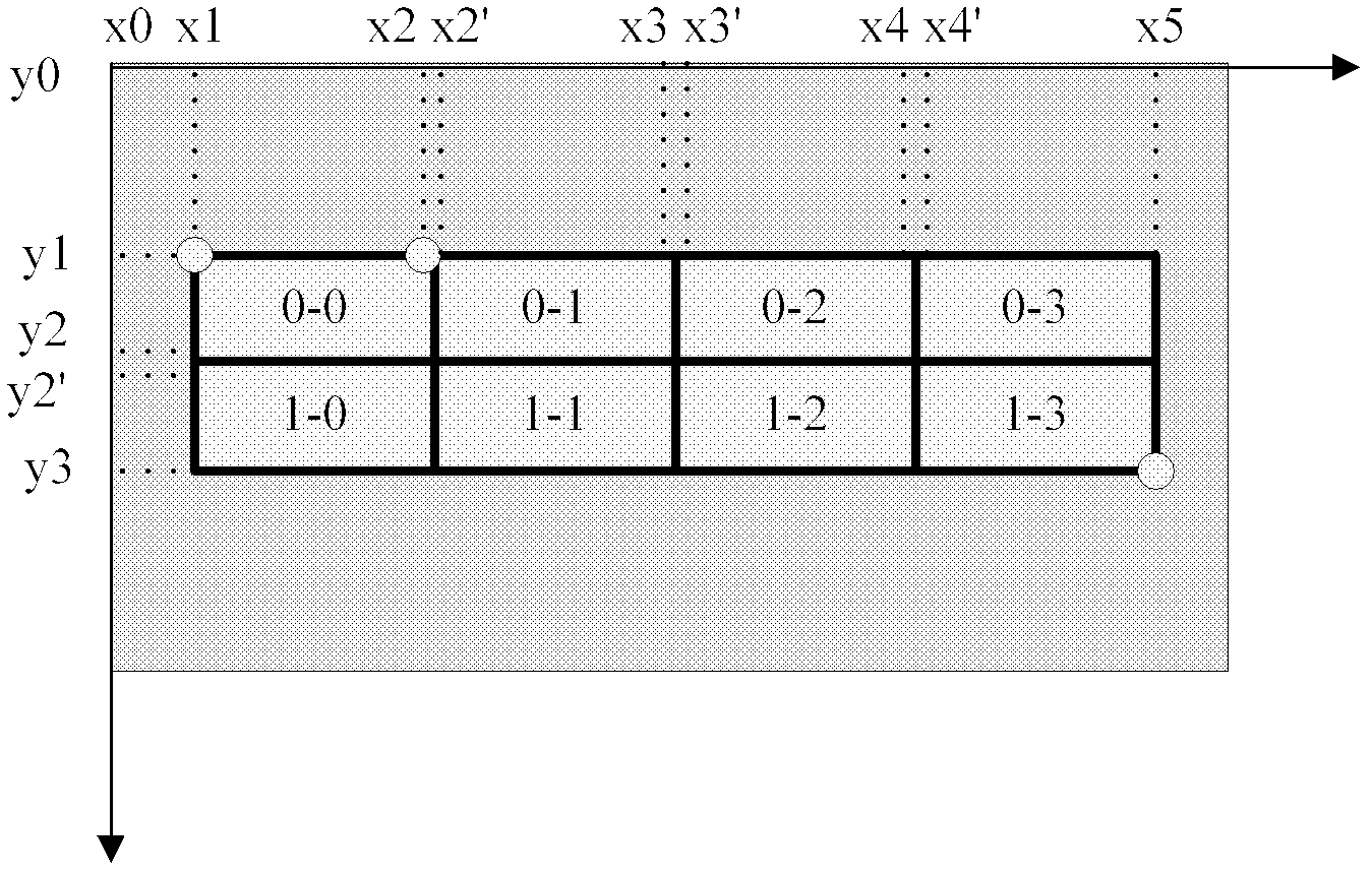 Image processing method, device and system based on background splicing wall