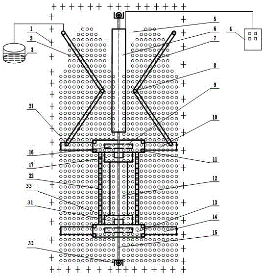 An online quick pickling device and method for condensers in power plants