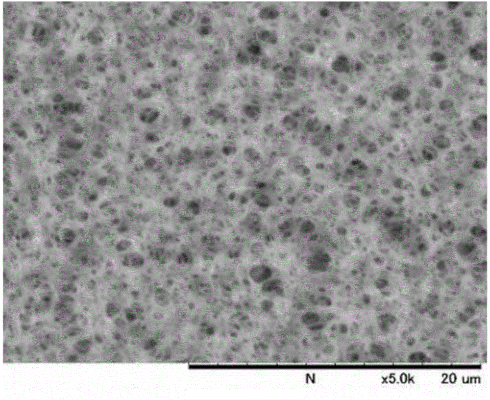 Microporous laminated membrane and method for producing the same