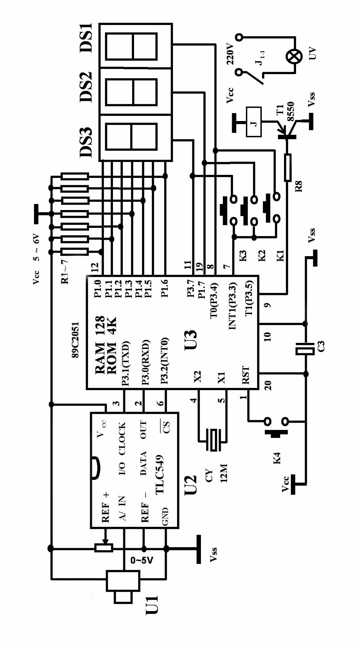 Digital ultraviolet exposure controller