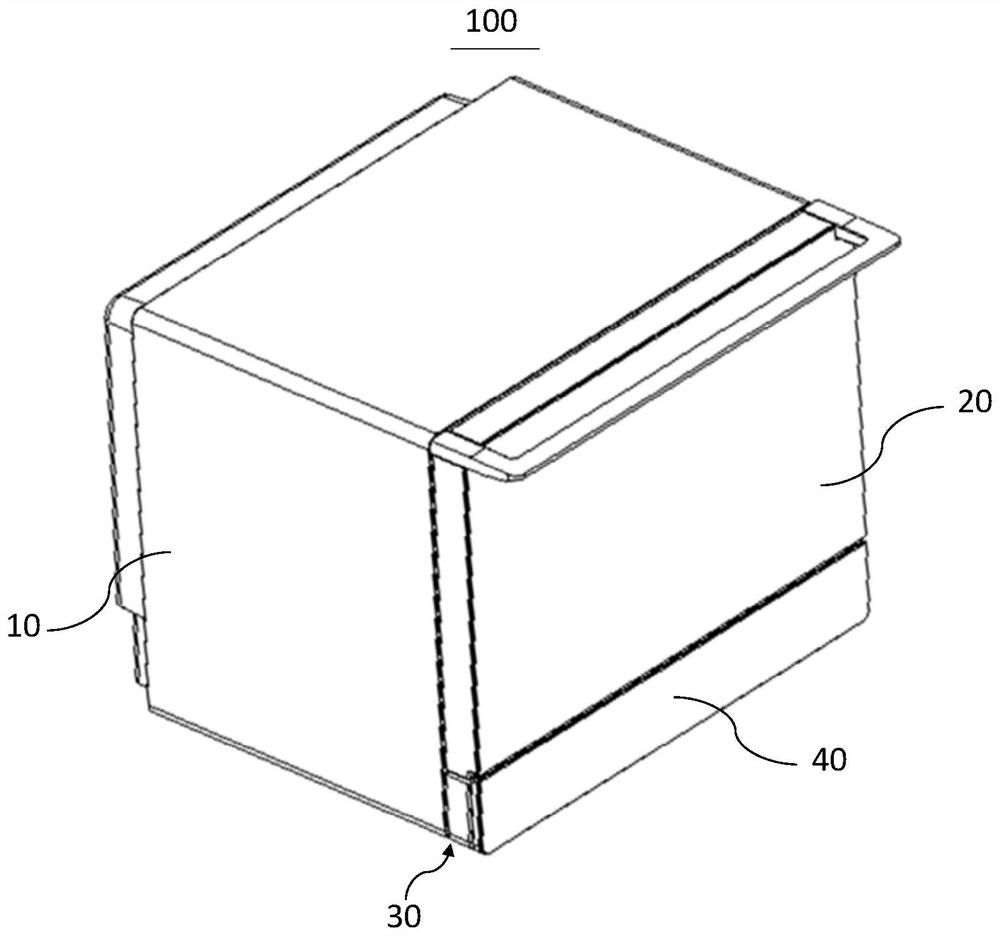 Bottom plate assembly and cooking utensil