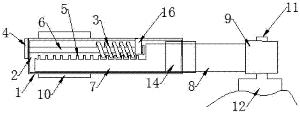 Telescopic valve handle