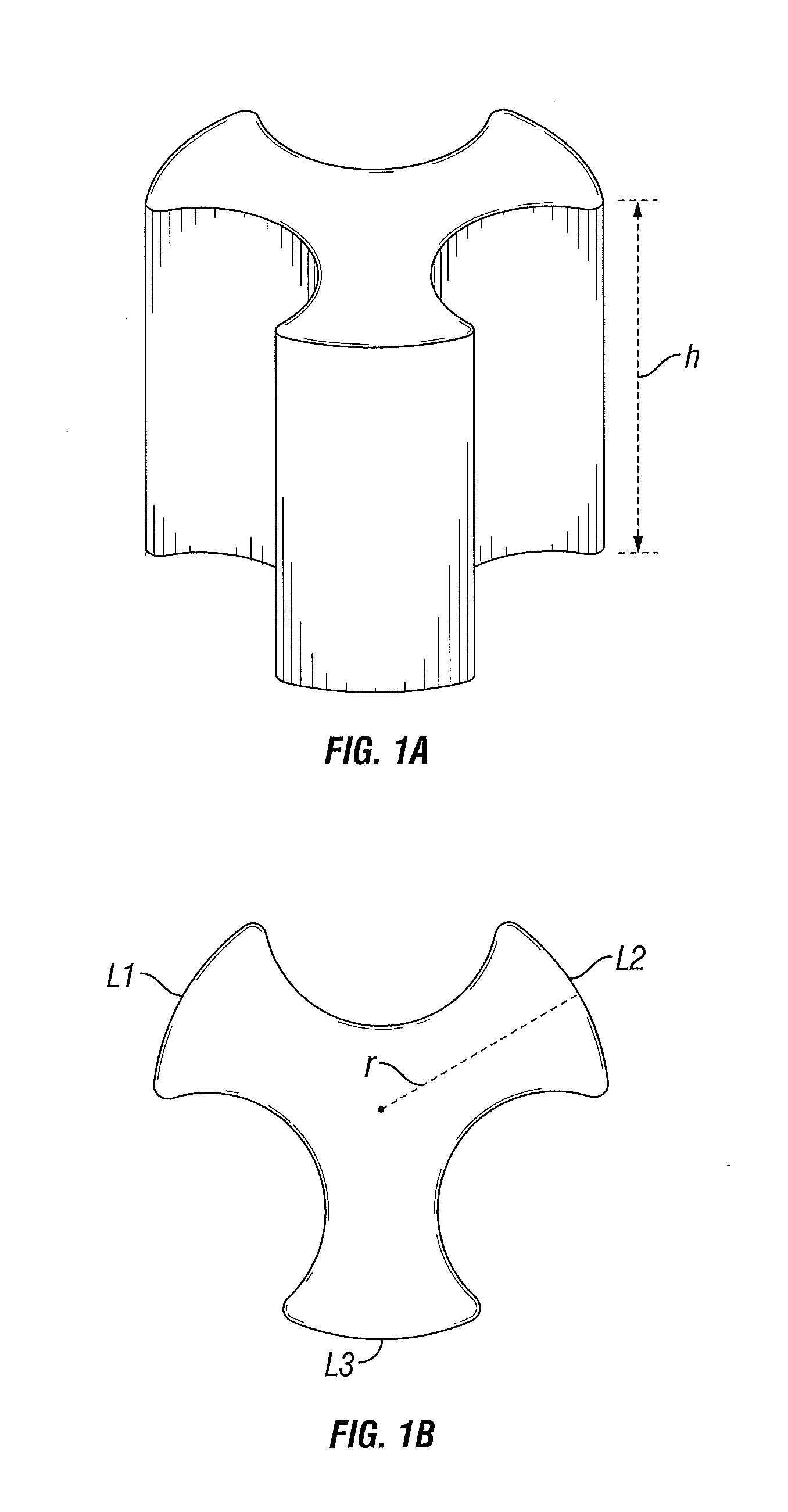 Modified trilobe shape for maleic anhydride catalyst