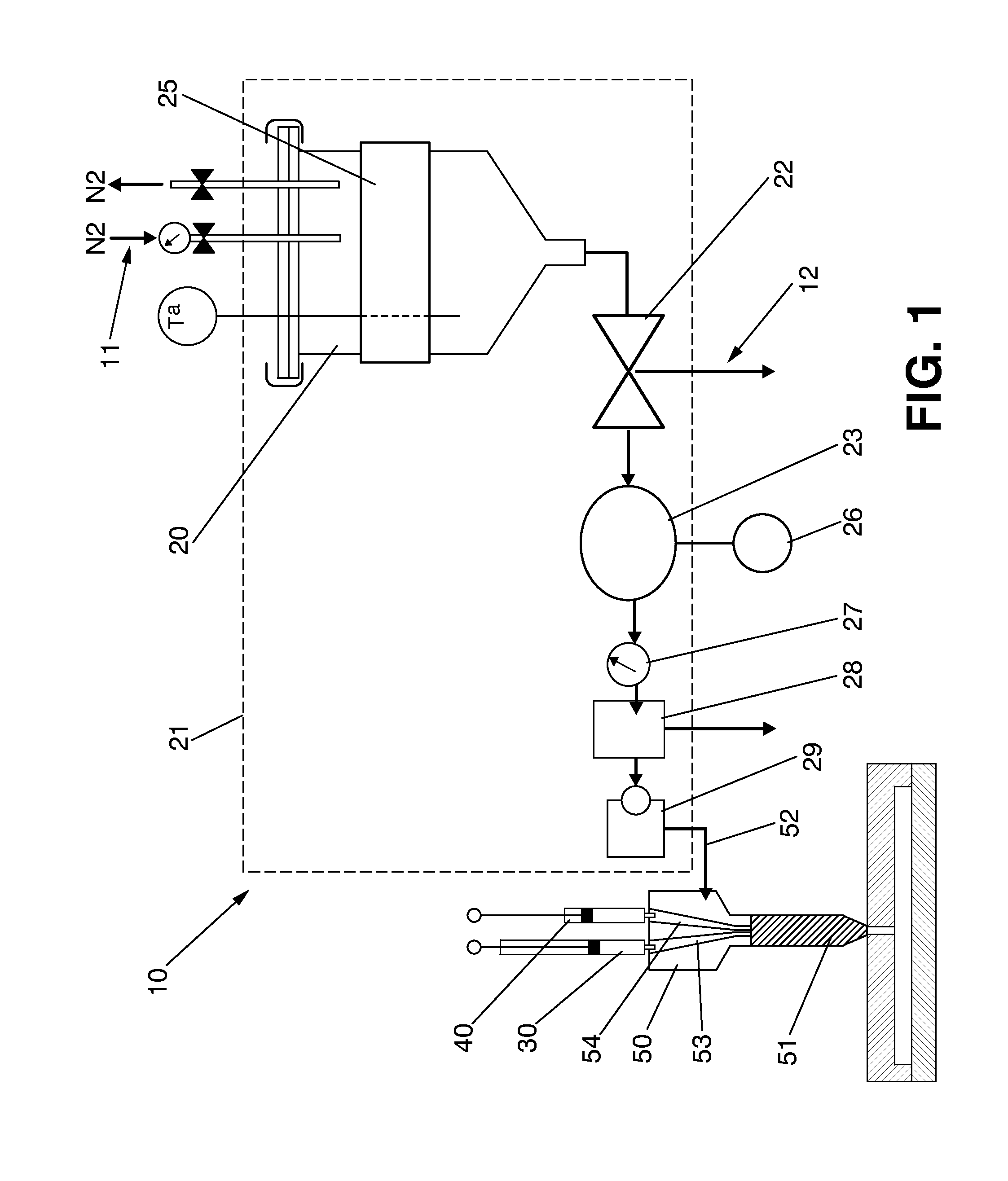 Device for polymerizing lactams in molds