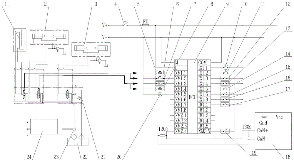 Automatic threaded fastener loosening system of drilling tools, use method thereof and microcontroller