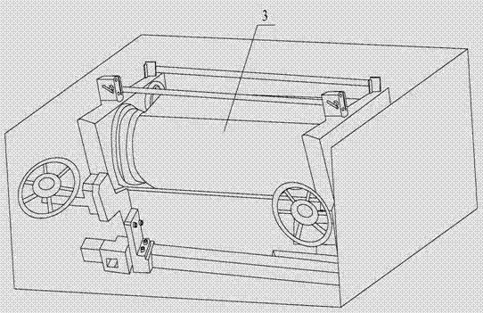 Diamond wire cutting machine and diamond wire replacing method thereof