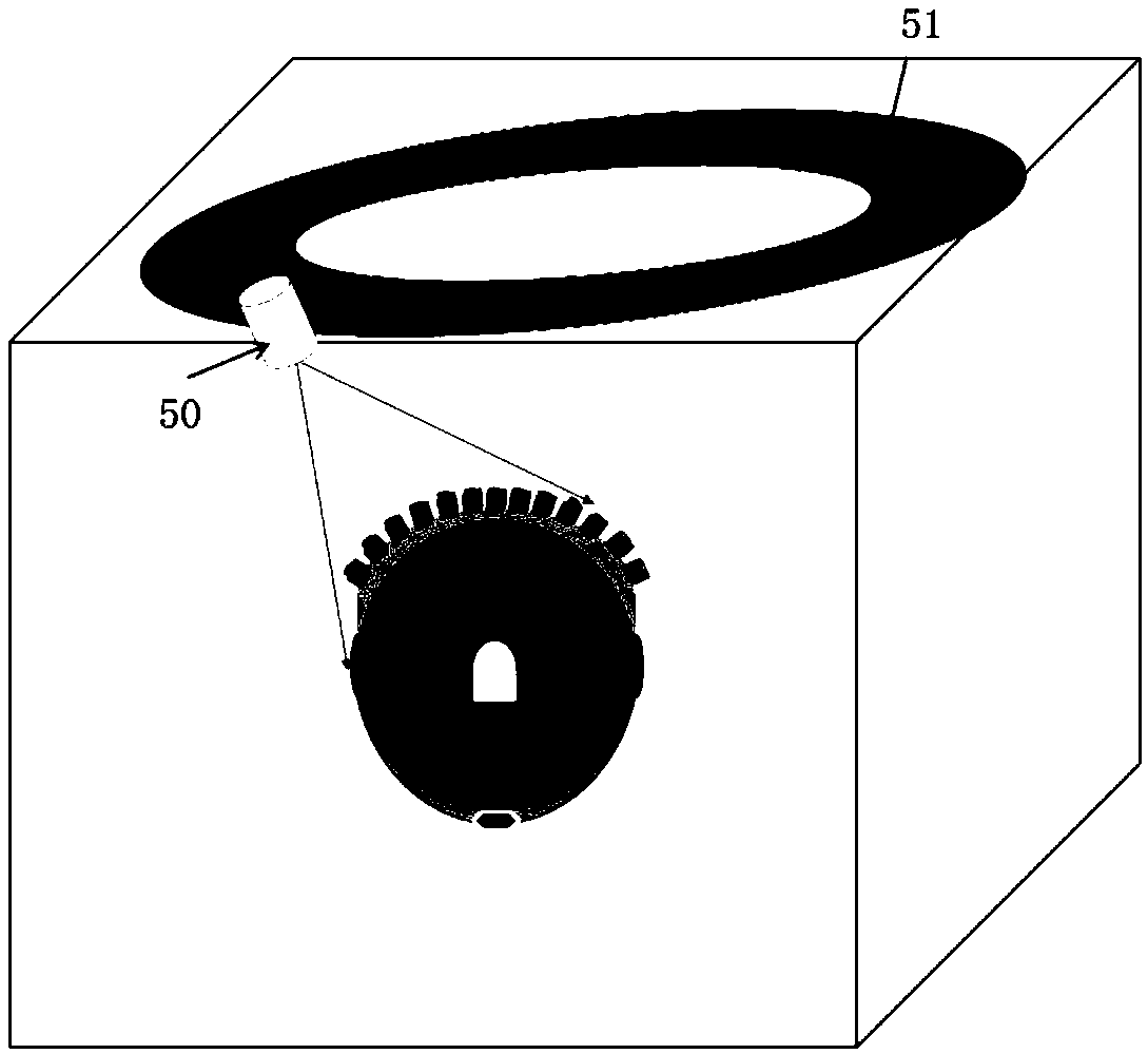 Flexible multi-lead cap-type brain magnetic instrument and high-precision imaging method thereof