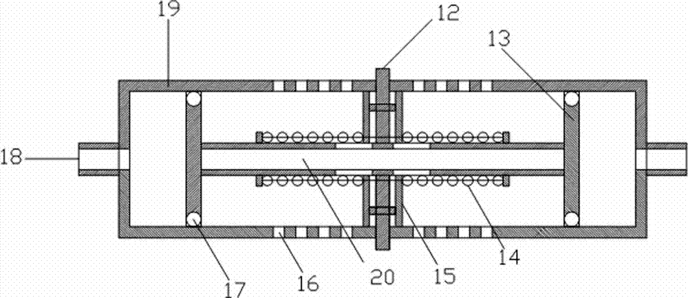 Low-temperature difference air heat power generation method