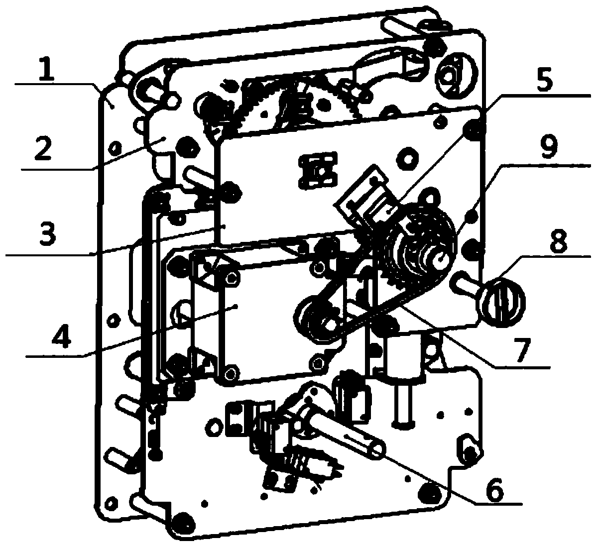 Sectional type load switch mechanism