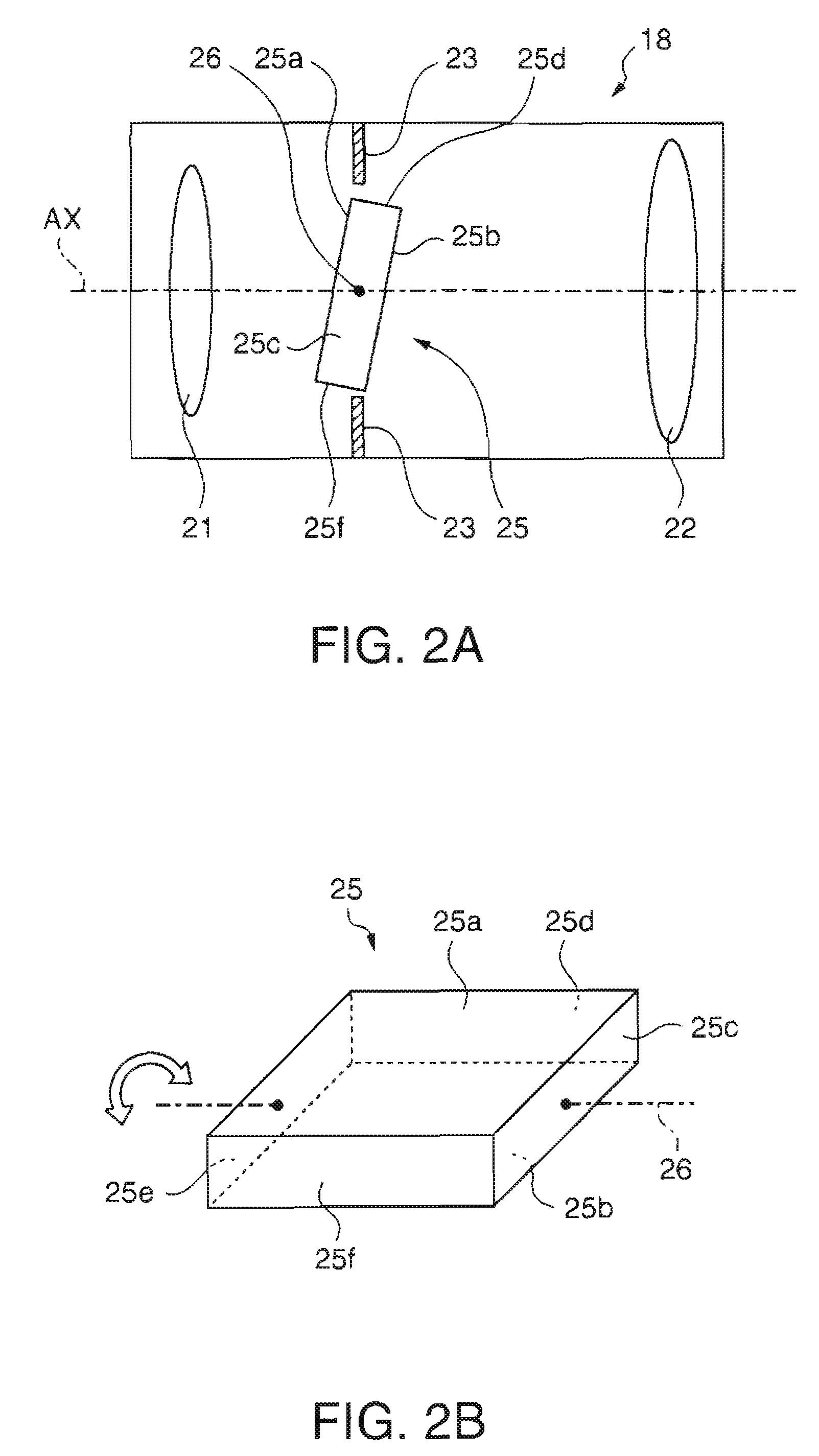 Projector that displays an image using laser beams