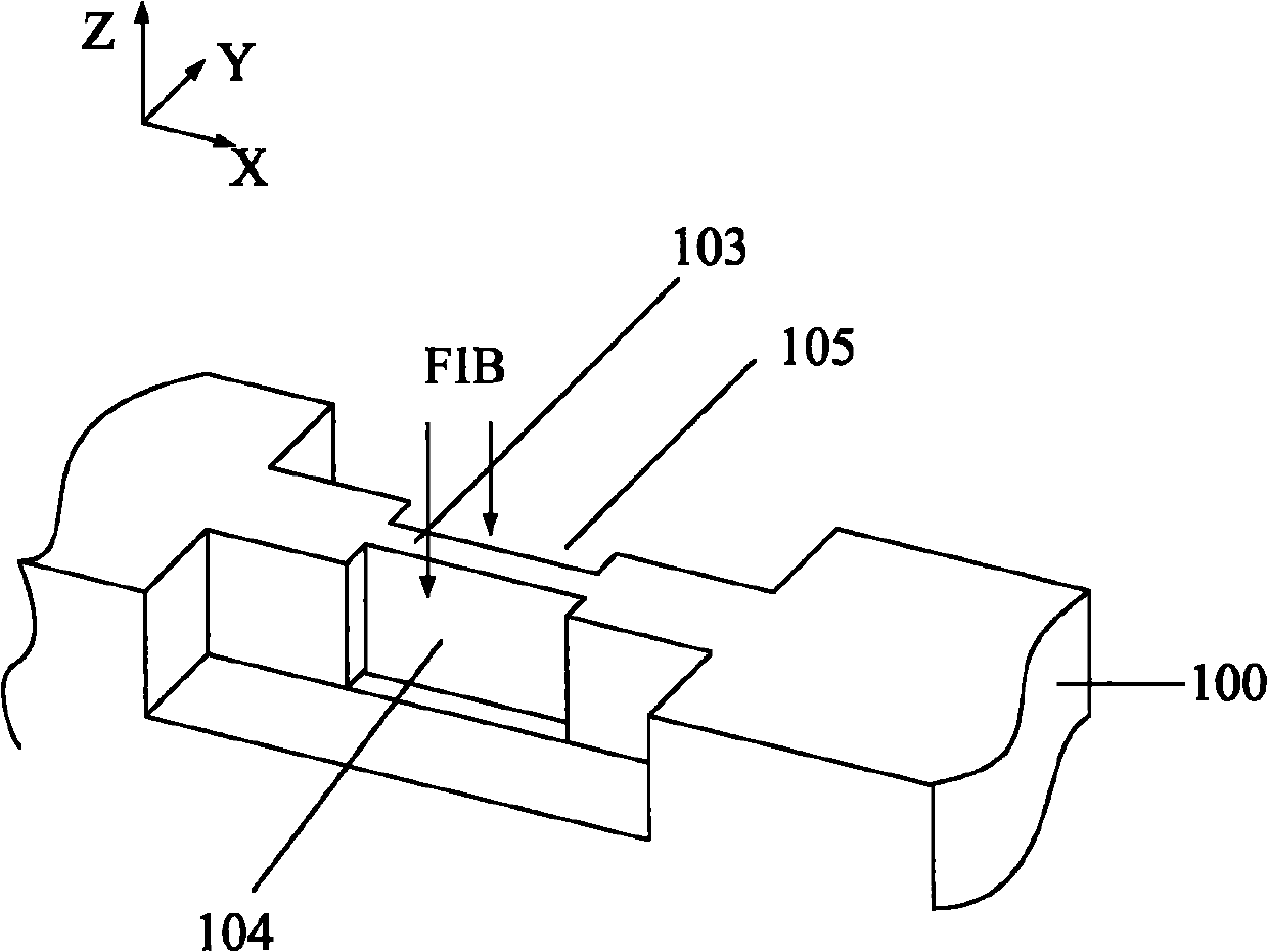 Method for preparing transmission electron microscope sample