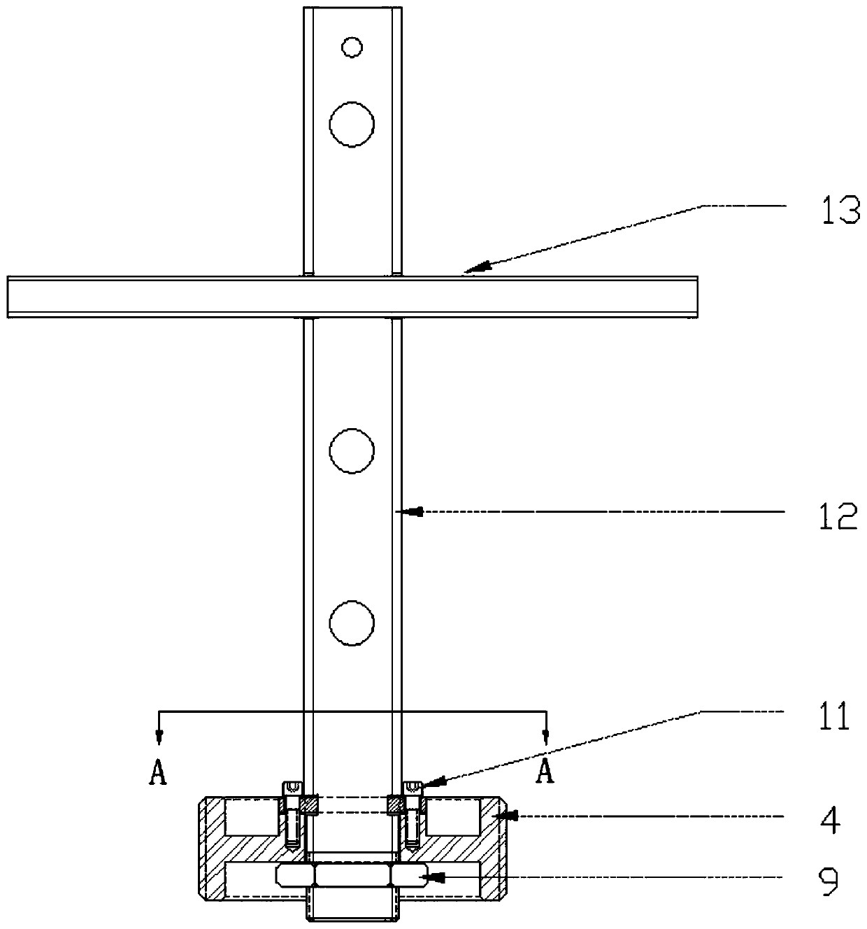 An online repair method for the main screw hole of the reactor pressure vessel flange