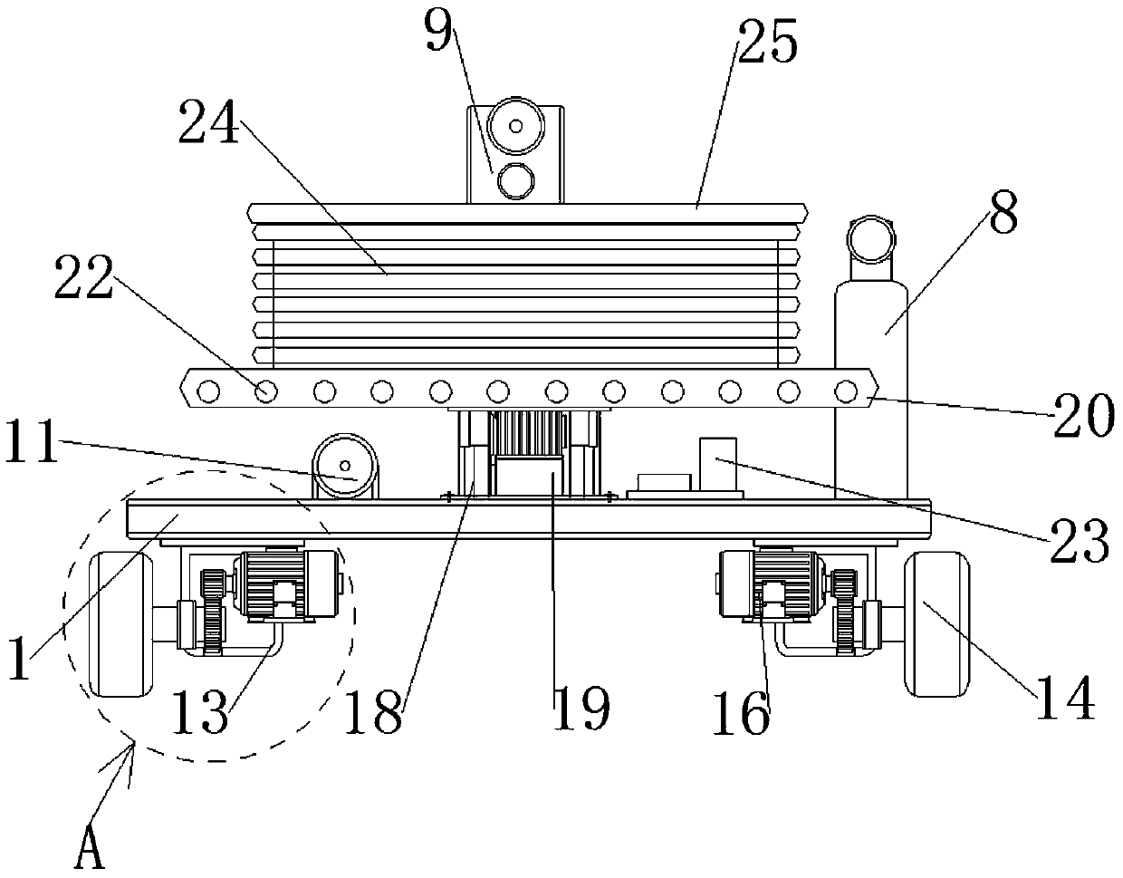 Intelligent nursing device and control method thereof