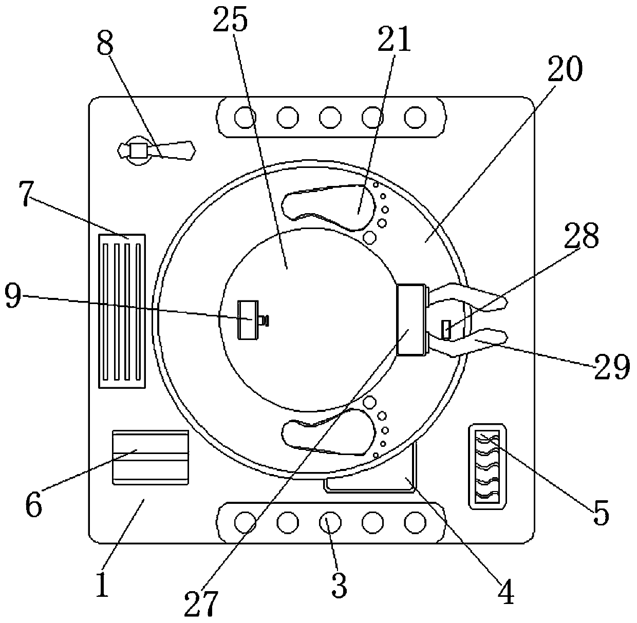 Intelligent nursing device and control method thereof