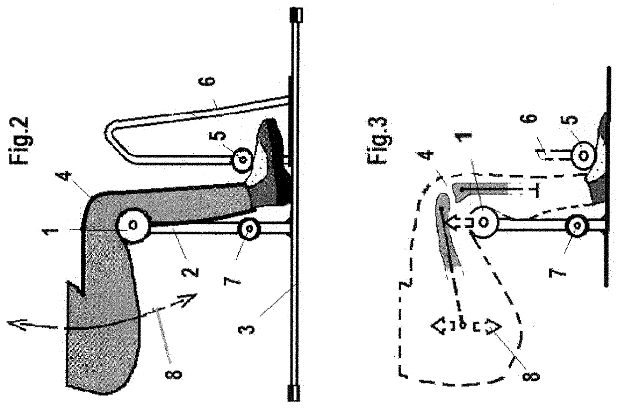 Knee extension training device