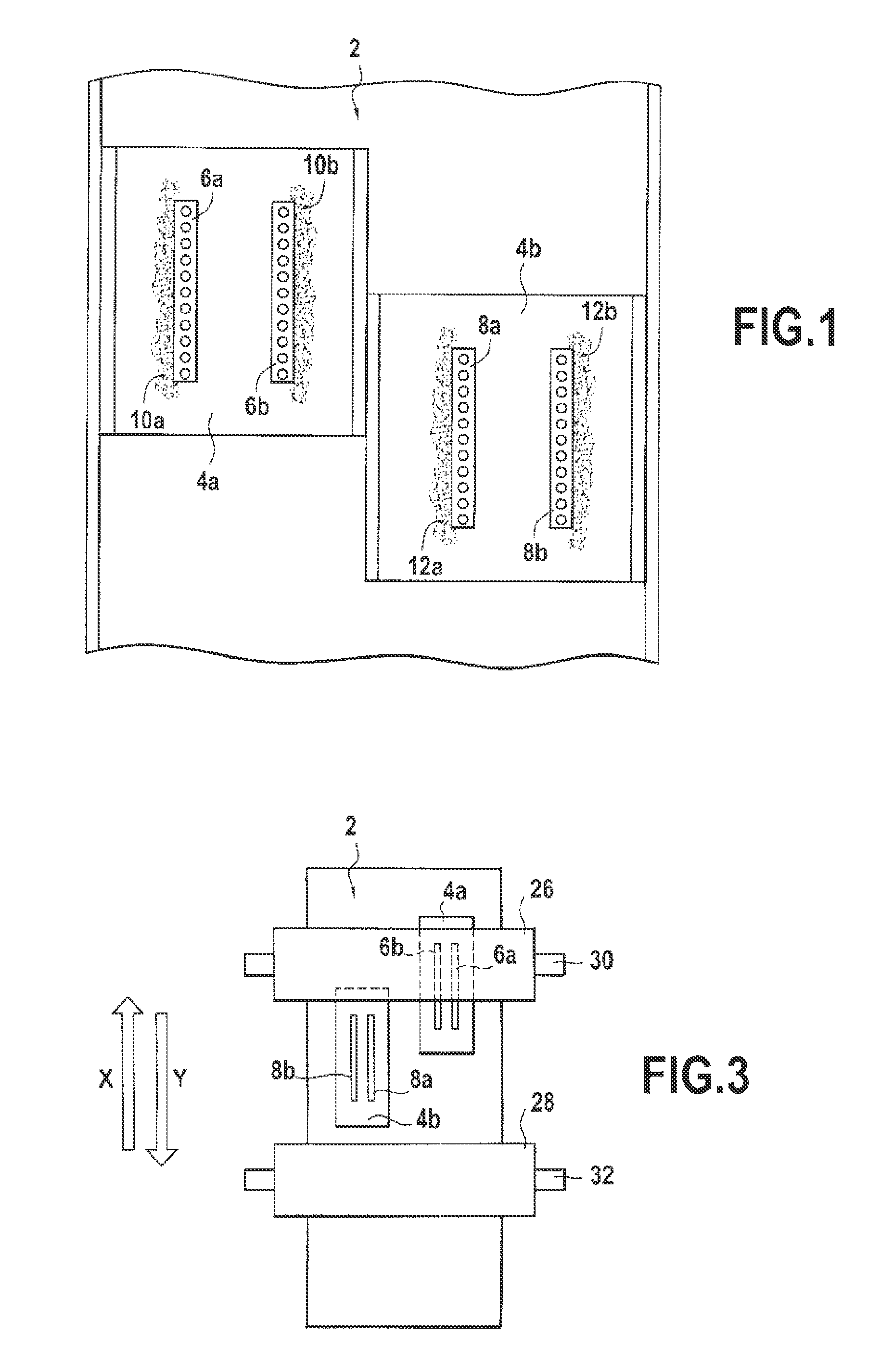 Wiping device for an ink jet franking machine